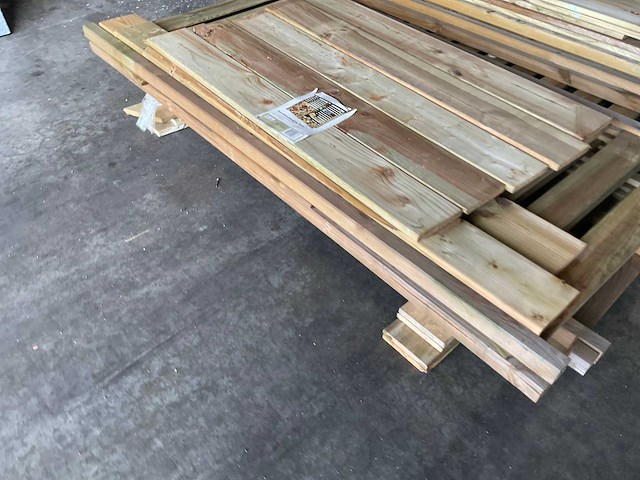 Hillhout haardhoutberging "twin" - 176x190x60 cm - afbeelding 3 van  9