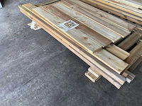 Hillhout haardhoutberging "twin" - 176x190x60 cm - afbeelding 3 van  9