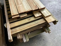 Hillhout haardhoutberging "twin" - 176x190x60 cm - afbeelding 8 van  9