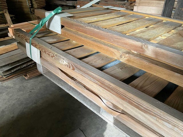 Hillhout haardhoutberging twin - 176x60x190 cm - afbeelding 2 van  4