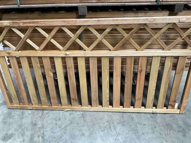 Hillhout houten tuinhek 180x90 (2x) - afbeelding 3 van  6