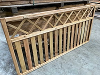 Hillhout houten tuinhek 180x90 (2x) - afbeelding 5 van  6