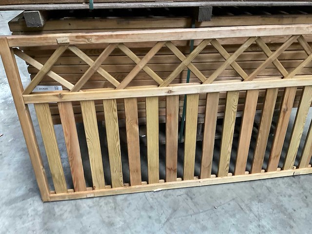 Hillhout houten tuinhek 180x90 (4x) - afbeelding 4 van  6