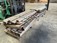 Hillhout speeltoestel met glijbaan "action" - 127x127x310 cm - afbeelding 3 van  4