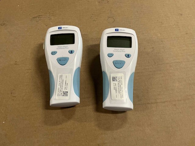 Hillrom thermometer (2x) - afbeelding 1 van  2