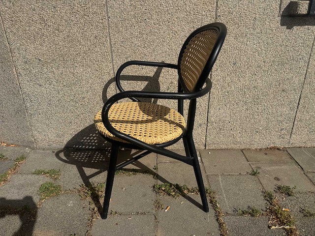 Hilma - terrasstoel webbing met arm (12x) - afbeelding 2 van  7