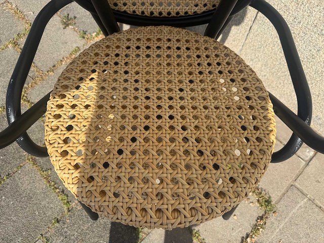 Hilma - terrasstoel webbing met arm (12x) - afbeelding 6 van  7