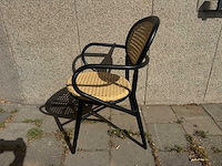 Hilma - terrasstoel webbing met arm (4x) - afbeelding 1 van  4