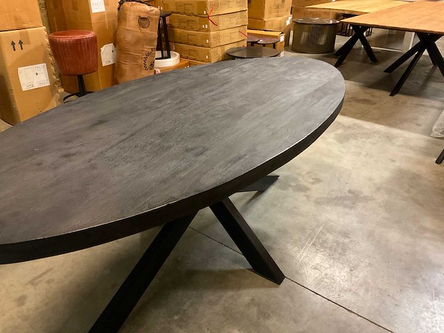 Hilo ovale eetkamertafel - afbeelding 4 van  6