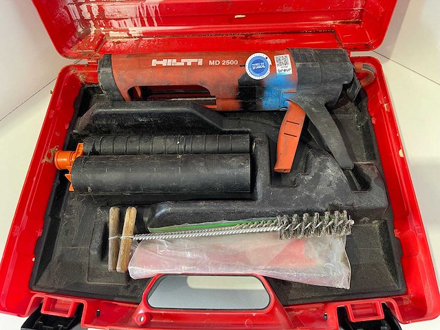 Hilti - md 2500 - kit/mortelspuit - afbeelding 2 van  2