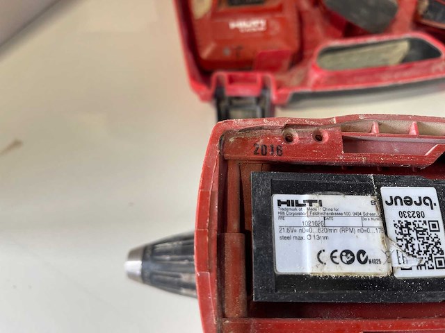 Hilti - sfc 22-a - 22v accu schroef/boormaschine - afbeelding 3 van  4