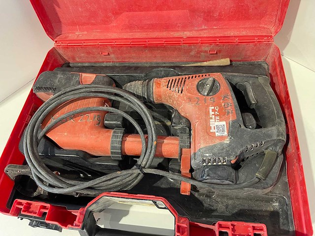 Hilti - te 7-c 01 - elektrische boorhamer - afbeelding 1 van  2