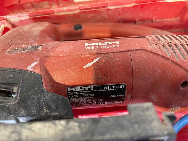 Hilti - wsj 750-et - elektrische decoupeerzaag - afbeelding 2 van  2