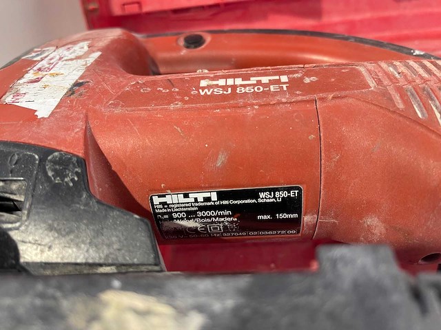 Hilti - wsj 850-et - elektrische decoupeerzaag - afbeelding 3 van  3