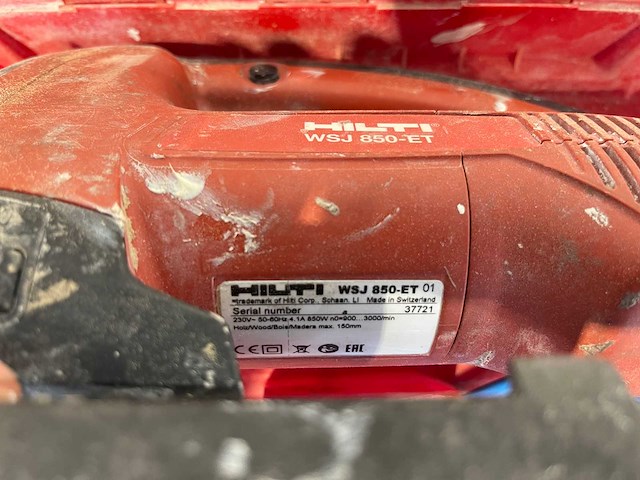 Hilti - wsj 850-et - elektrische decoupeerzaag - afbeelding 3 van  3