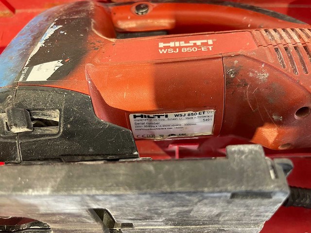 Hilti - wsj 850-et - elektrische decoupeerzaag - afbeelding 3 van  3