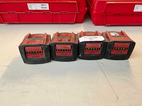 Hilti accu (4x) - afbeelding 1 van  2