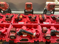 Hilti accu gereedschapset b.u.: haakse slijper, boormachine en bouwlamp in koffer - afbeelding 1 van  4