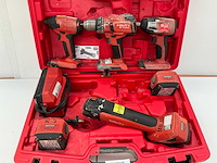 Hilti accu gereedschapset