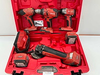 Hilti accu gereedschapset