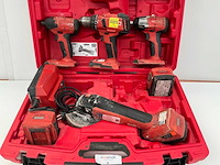 Hilti accu gereedschapset