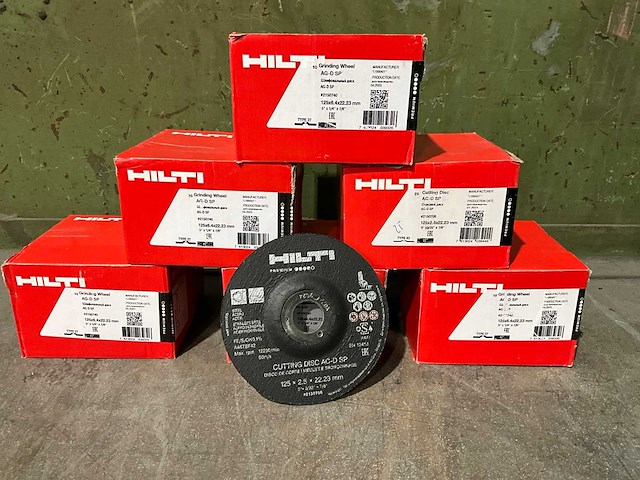 Hilti ag-d sp metaaldoorslijpschijven (60x) - afbeelding 1 van  4