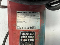 Hilti ag230-24d haakse slijpmachine - afbeelding 3 van  3