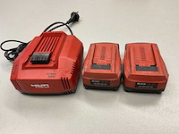 Hilti b22 4.0 + c4/36-350 accu + lader - afbeelding 1 van  3