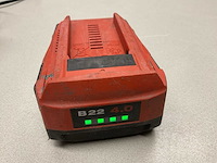 Hilti b22 4.0 + c4/36-350 accu + lader - afbeelding 2 van  3