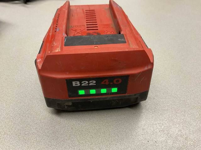 Hilti b22 4.0 + c4/36-350 accu + lader - afbeelding 2 van  3