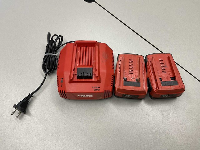 Hilti b22 4.0 + c4/36-350 accu + lader - afbeelding 1 van  3
