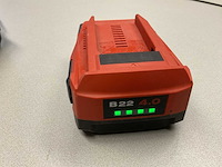 Hilti b22 4.0 + c4/36-350 accu + lader - afbeelding 2 van  2