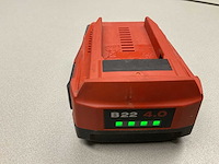 Hilti b22 4.0 + c4/36-350 accu + lader - afbeelding 3 van  3