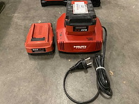 Hilti b22 4.0 + c4/36-350 accu's en lader - afbeelding 2 van  2