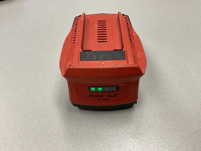Hilti b22 5.2 accu - afbeelding 2 van  2