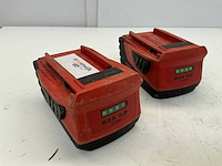 Hilti b22-5,2 amp li-ion accu (2x)