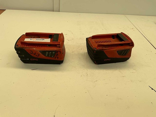 Hilti b22-5,2 amp li-ion accu (2x) - afbeelding 3 van  4