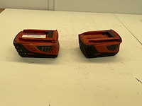 Hilti b22-5,2 amp li-ion accu (2x) - afbeelding 3 van  4