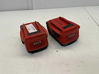 Hilti b22-5,2 amp li-ion accu (2x)