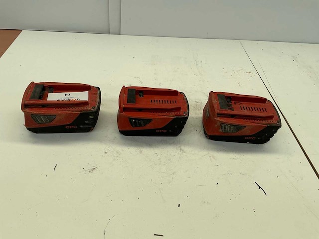 Hilti b22-5,2 amp li-ion accu (3x) - afbeelding 3 van  4