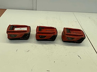 Hilti b22-5,2 amp li-ion accu (3x) - afbeelding 3 van  4