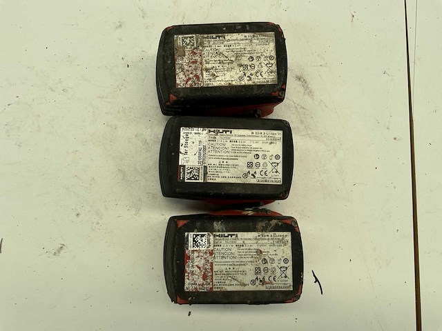Hilti b22-5,2 amp li-ion accu (3x) - afbeelding 4 van  4