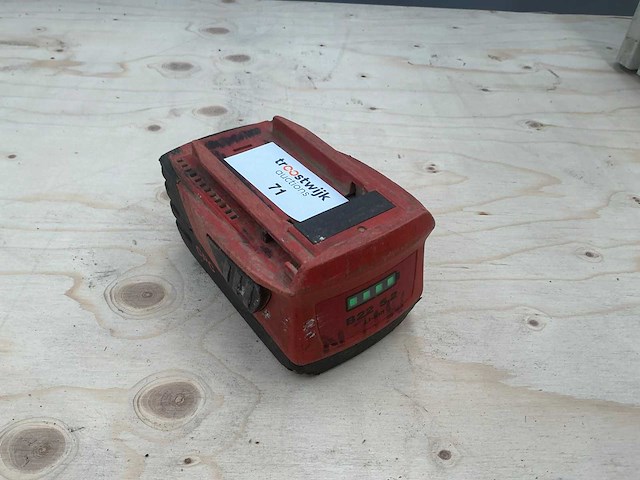 Hilti b22 5.2 amp li-ion accu - afbeelding 1 van  1
