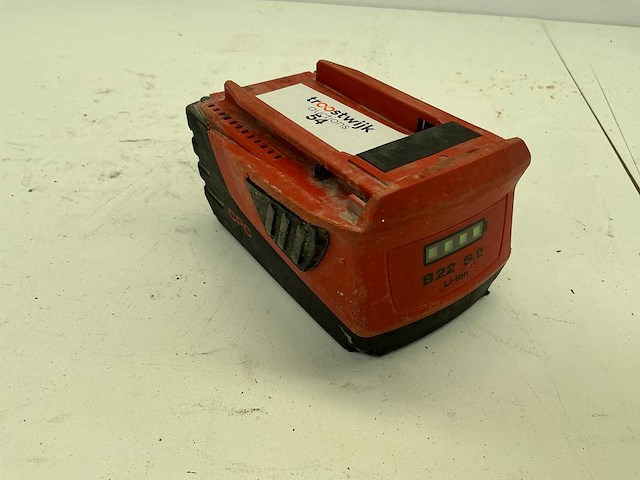 Hilti b22-5,2 amp li-ion accu - afbeelding 1 van  3