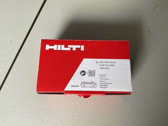 Hilti b22-55 nuron accu - afbeelding 1 van  2