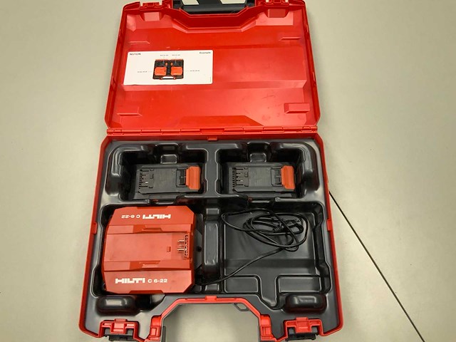 Hilti b22-85 nuron / c 6-22 nuron lader accu - afbeelding 1 van  2
