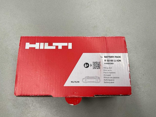 Hilti b22-85 nuron nuron accu - afbeelding 1 van  2