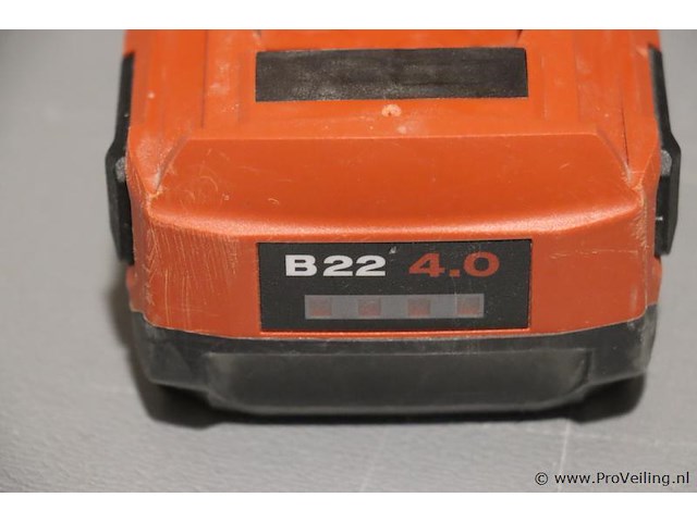 Hilti b22/4.0 li-ion accu, 21.6v - afbeelding 2 van  3