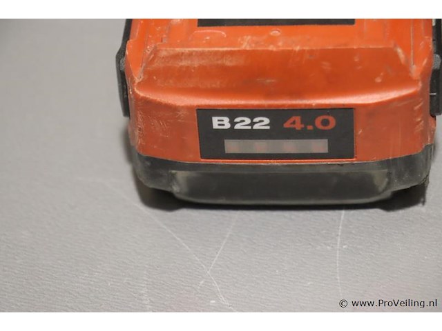 Hilti b22/4.0 li-ion accu, 21.6v - afbeelding 2 van  3