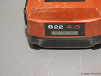Hilti b22/4.0 li-ion accu, 21.6v - afbeelding 2 van  3